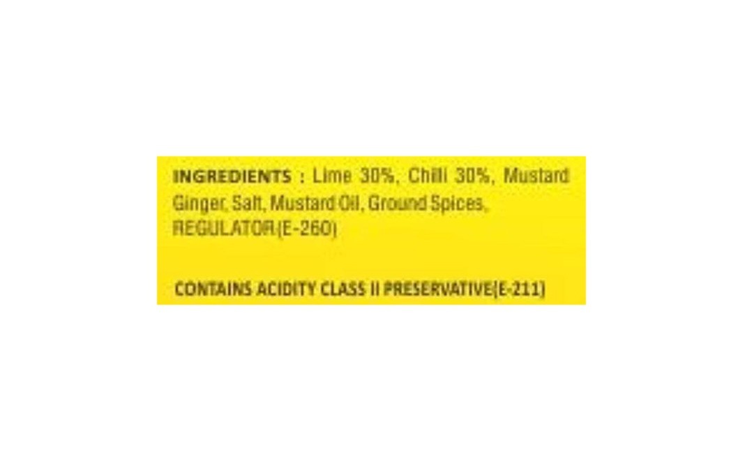 Otoba's Chatka Lime & Chilli Chutney   Plastic Jar  200 grams
